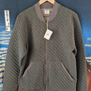 Faherty Brand Quilted Zip up
